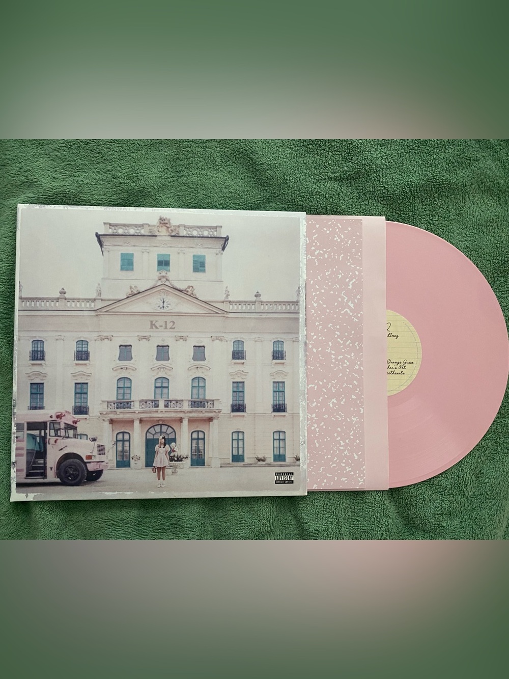 K-12 Pink Colored Vinyl Record - Artist Edition